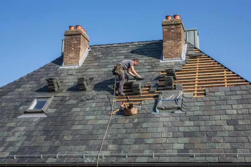 Slate Roof Leak Repair