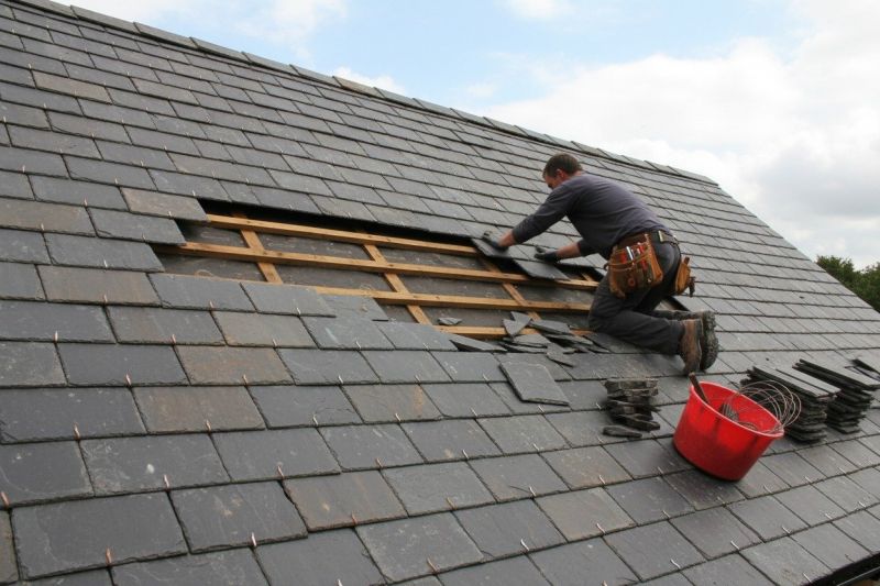 Slate Roof Leak Repair