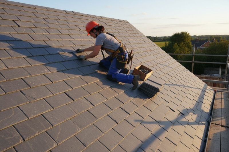 Slate Roof Leak Repair